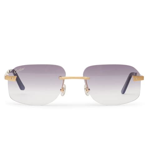 cartier eyeglasses santos|cartier rimless fashion glasses.